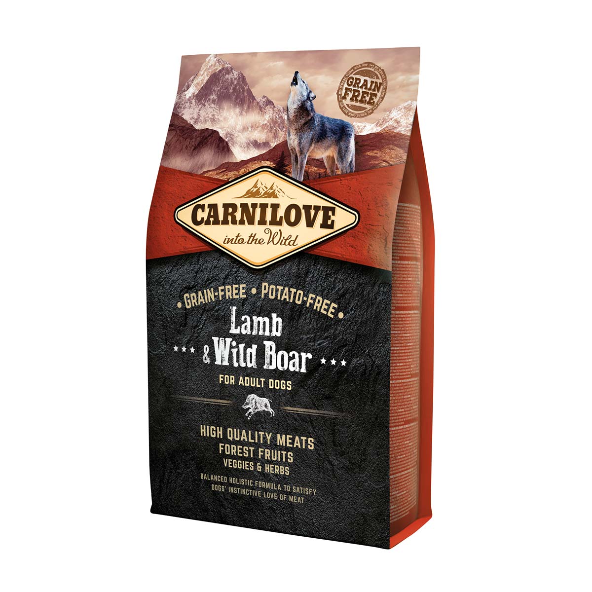 Carnilove Dog Adult - Lamb & Wild Boar 4kg