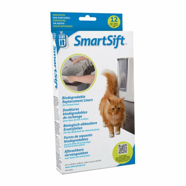 Catit SmartSift Ersatzfolie für Bodenteil 12er Pack