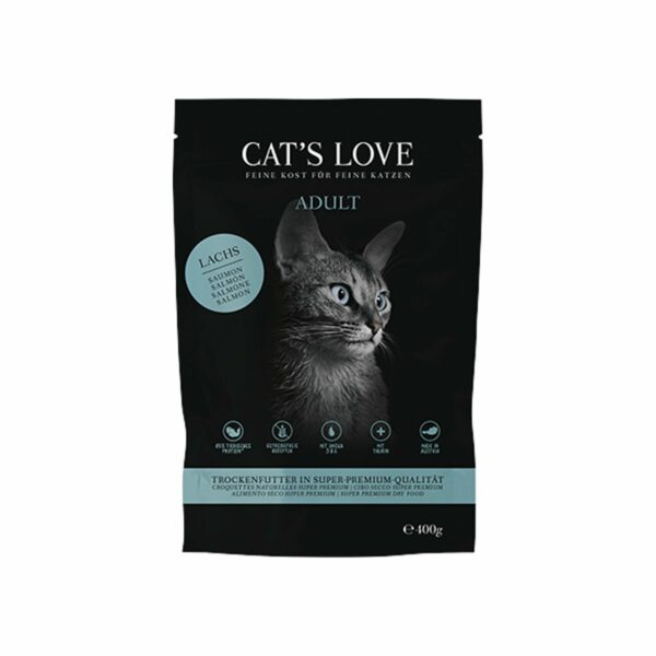 CAT'S LOVE Trocken Adult Lachs 400g