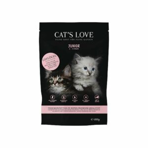 CAT'S LOVE Trocken Junior Geflügel 400g