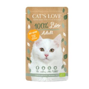 Cat's Love ADULT BIO Huhn 6x100g