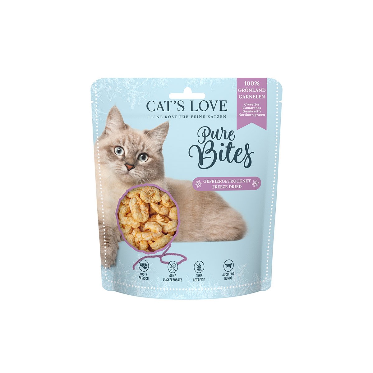 Cat's Love Pure Bites Grönlandgarnele 30g