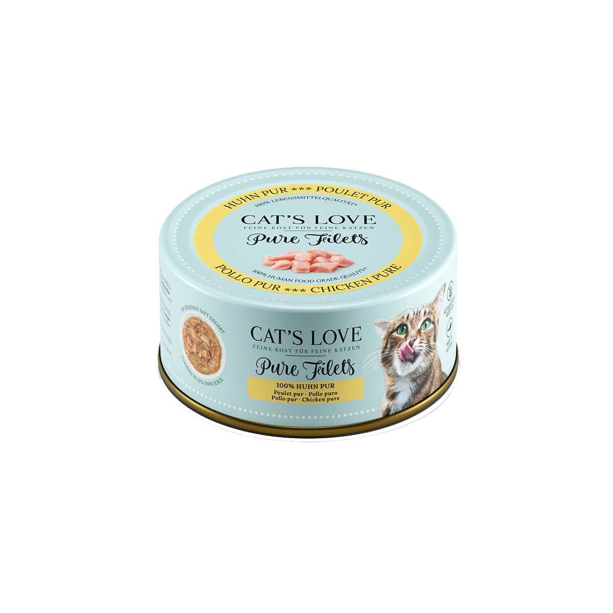 Cat's Love Pure Filets Huhn 6x100g