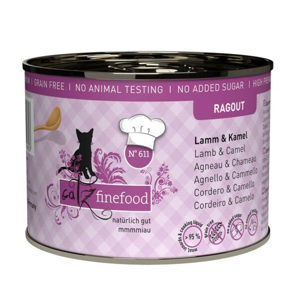 catz finefood Ragout No.611 Lamm & Kamel 24x190g