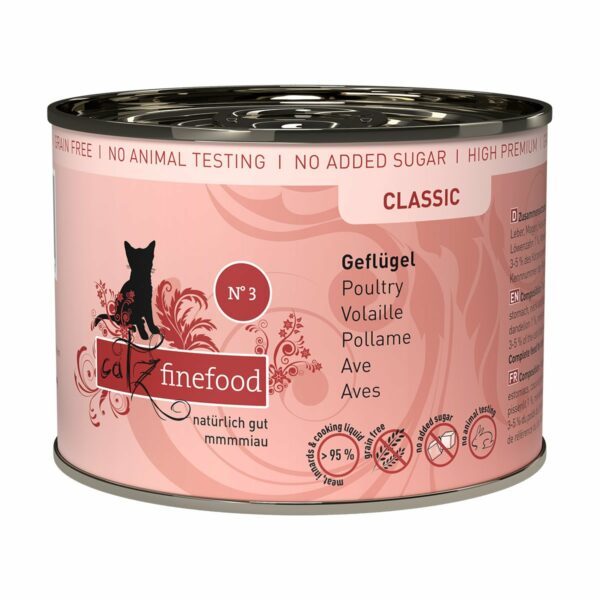 catz finefood - No. 3 Geflügel 24x200g