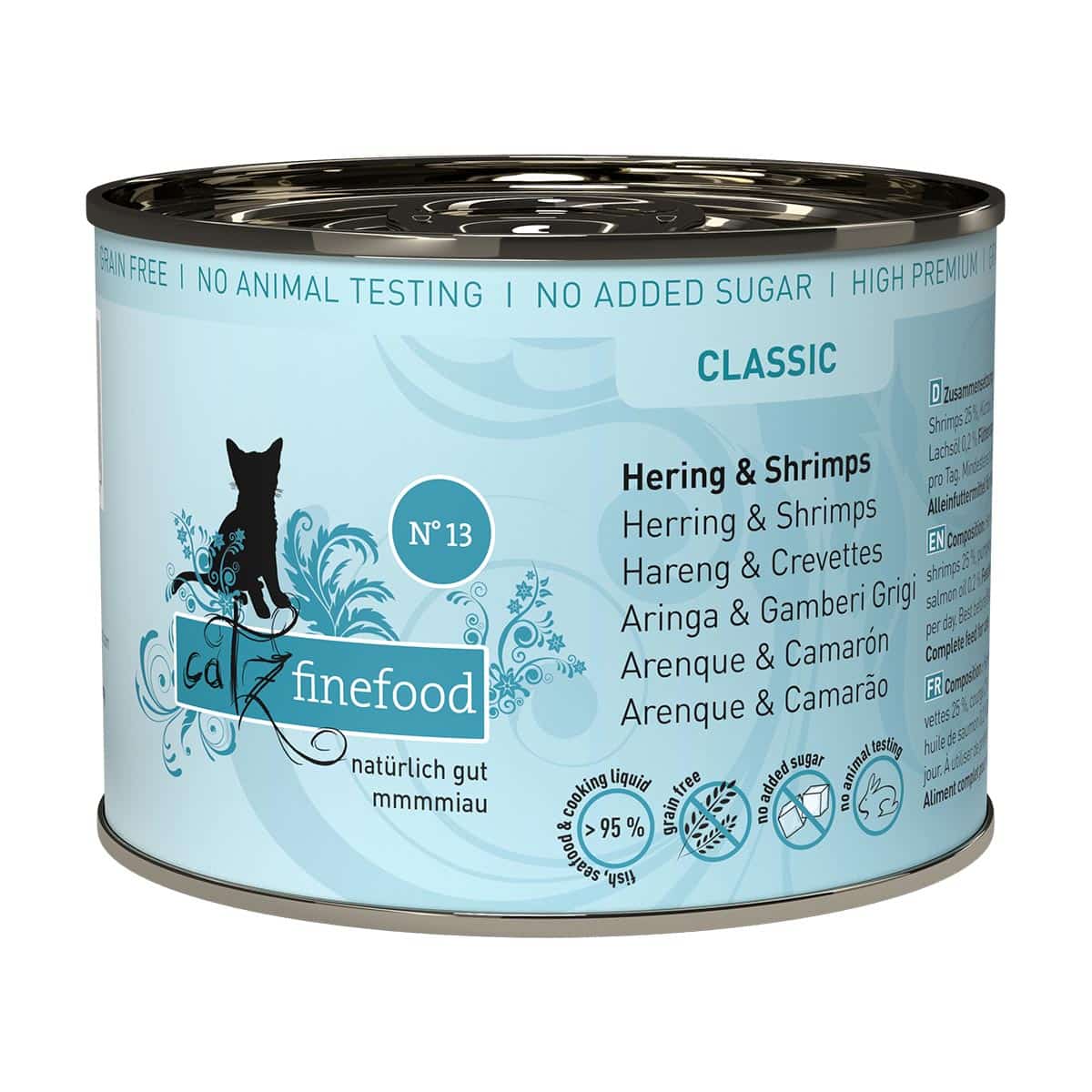 catz finefood - No. 13 Hering & Krabben 24x200g