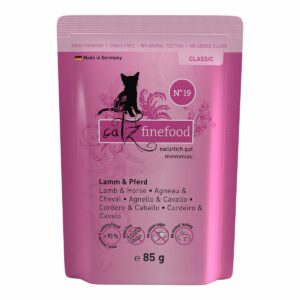 catz finefood - No. 19 Lamm & Pferd 16x85g