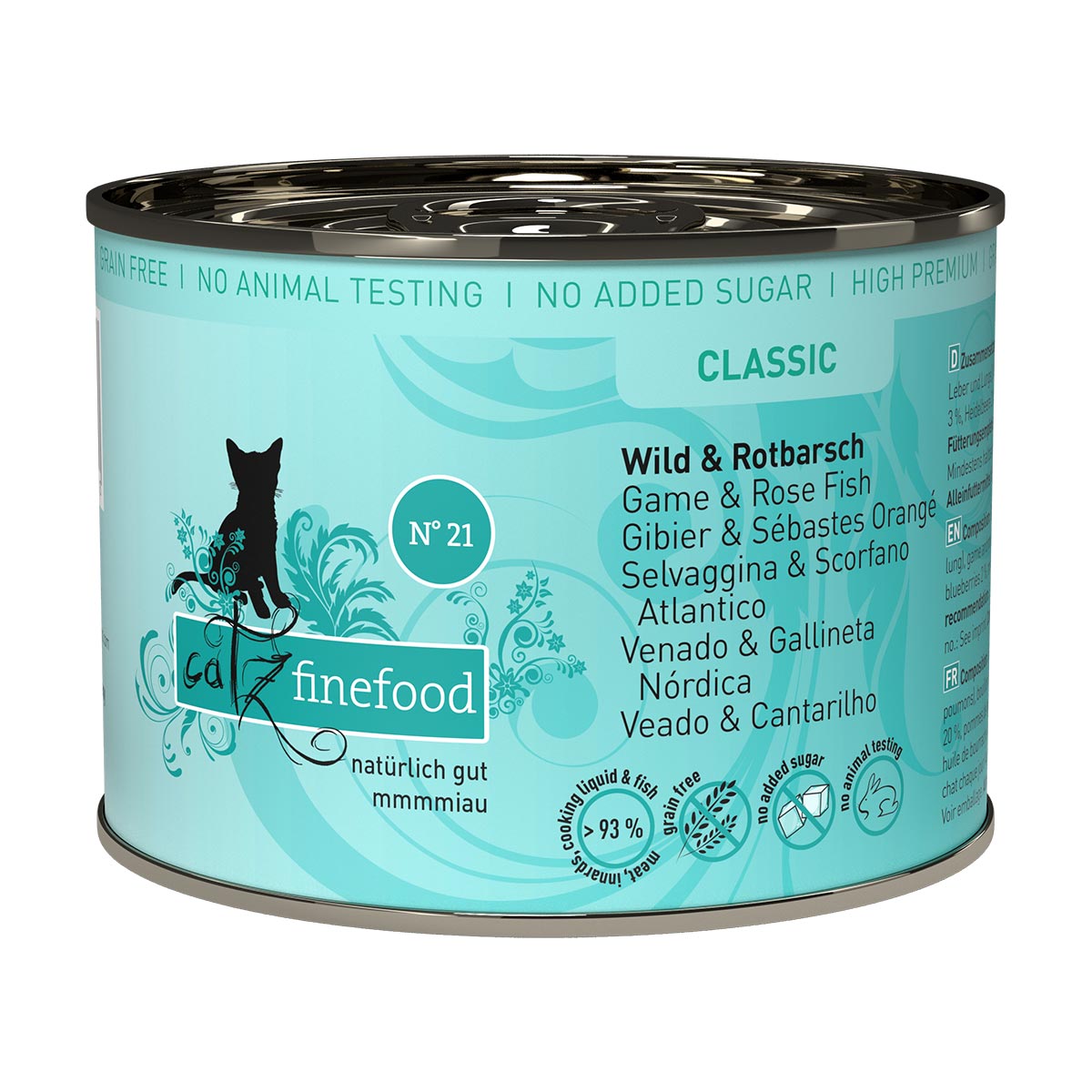 catz finefood - No. 21 Wild & Rotbarsch 6x200g