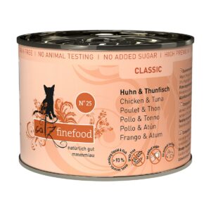 catz finefood - No. 25 Huhn & Thunfisch 24x200g