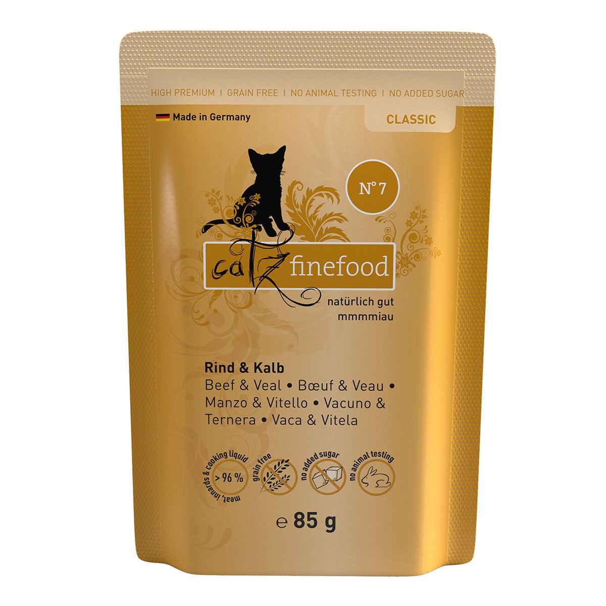 catz finefood - No. 7 Rind & Kalb 16x85g