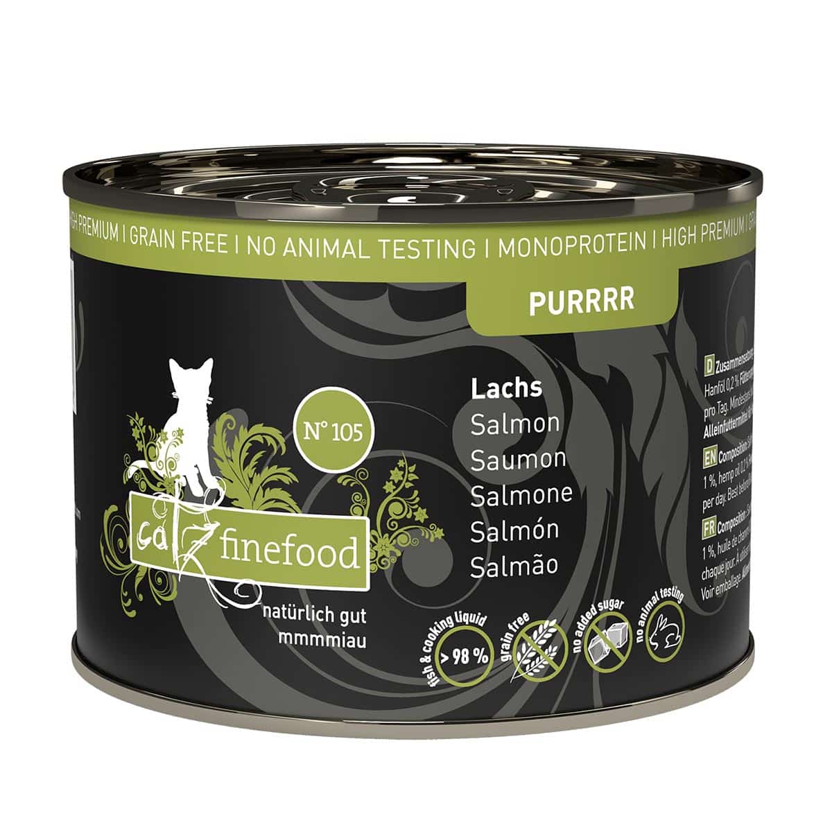 catz finefood Purrrr No.105 Lachs 24x190g