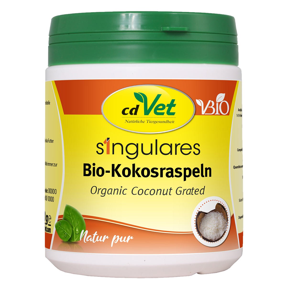 cdVet Singulares Bio-Kokosraspeln 250g