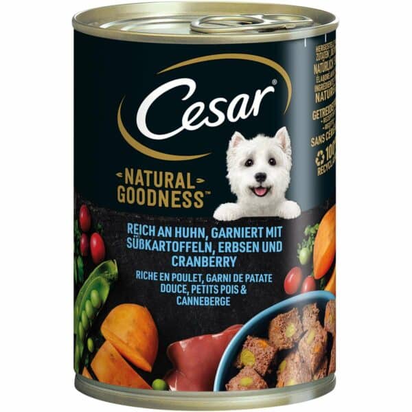 Cesar NATURAL GOODNESS mit Huhn 6x400g