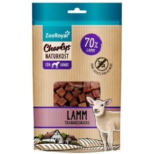 ZooRoyal Charlys Naturkost Trainingssnack Lamm 100g