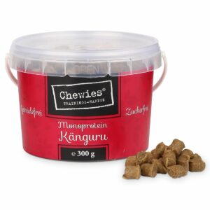 Chewies Hundesnack Trainings-Happen Känguru 300g