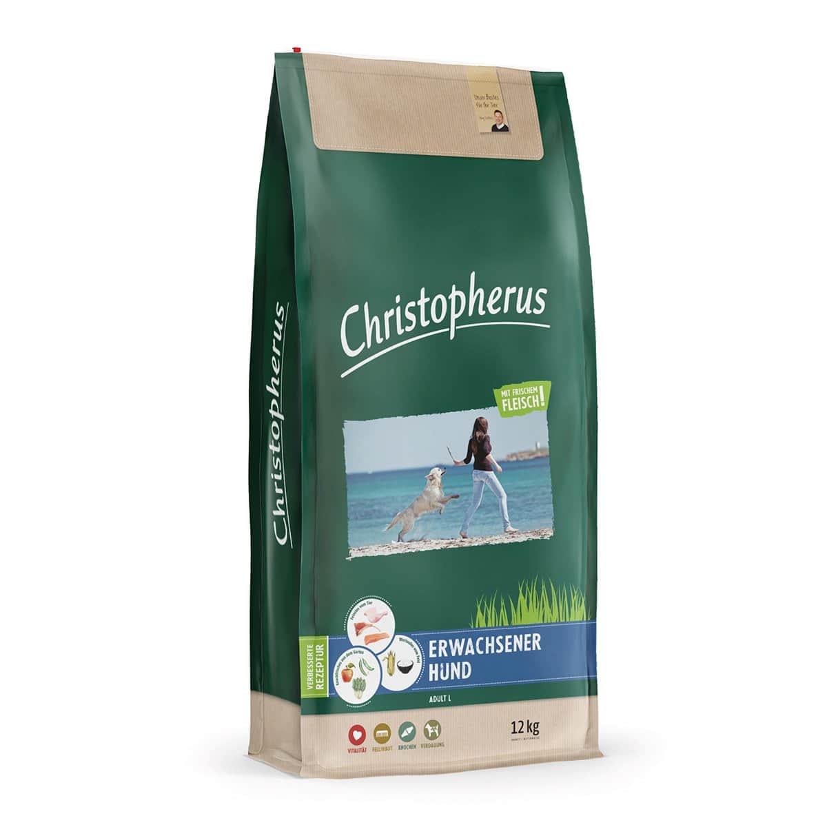 Christopherus - erwachsener Hund 2x12kg