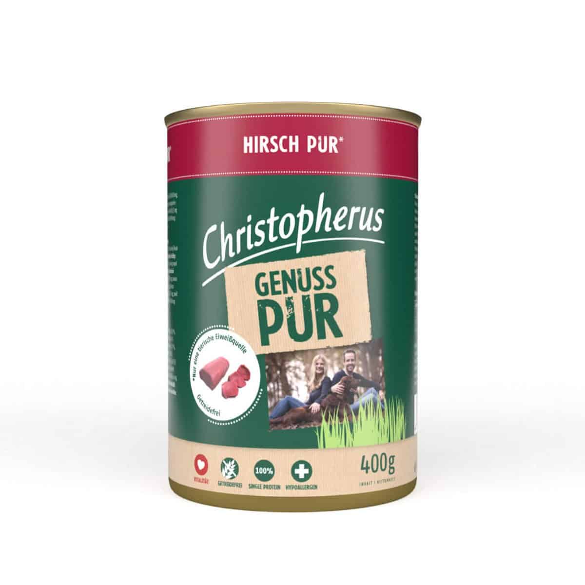 Christopherus Pur – Hirsch 6x400g