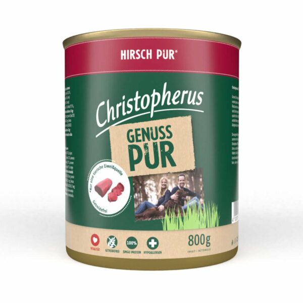 Christopherus Pur – Hirsch 6x800g