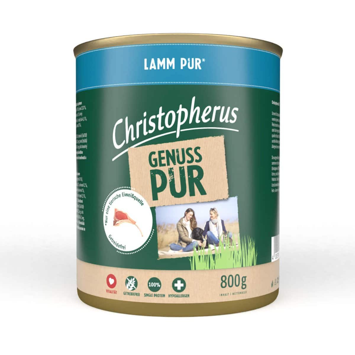 Christopherus Pur – Lamm 6x800g