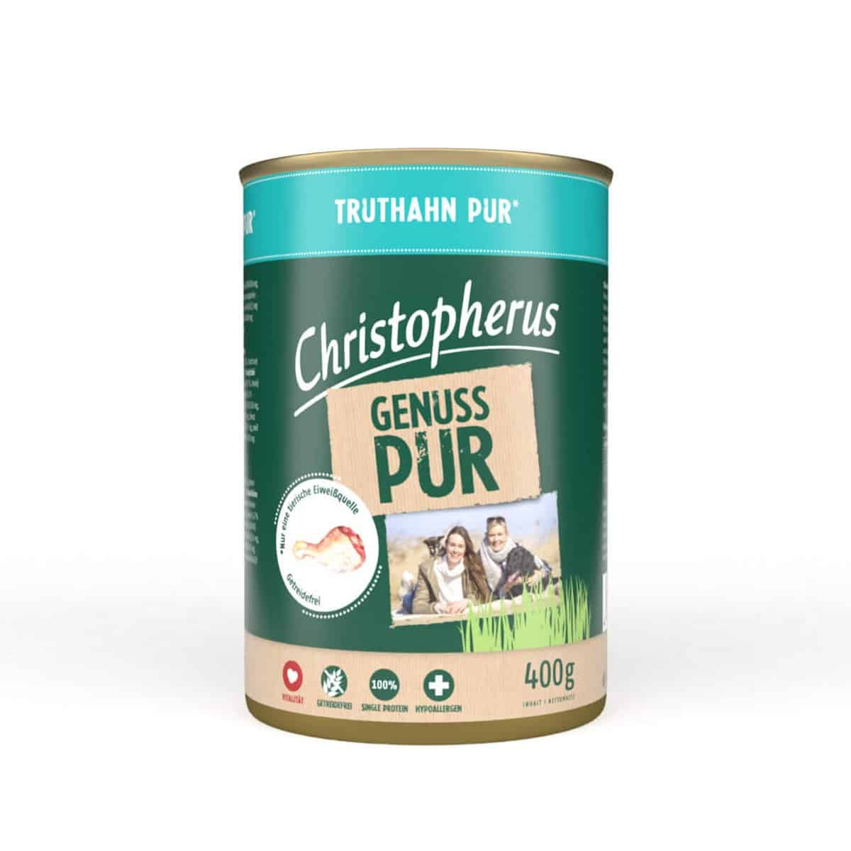 Christopherus Pur – Truthahn 6x400g
