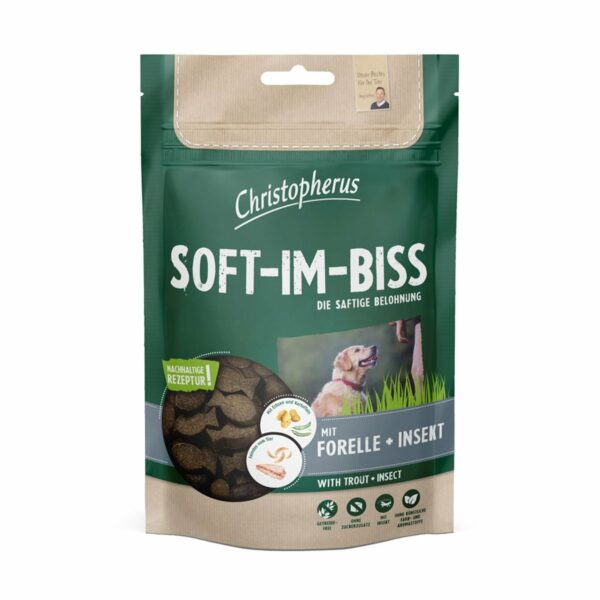 Christopherus Soft-Im-Biss mit Forelle + Insekt 6x125g