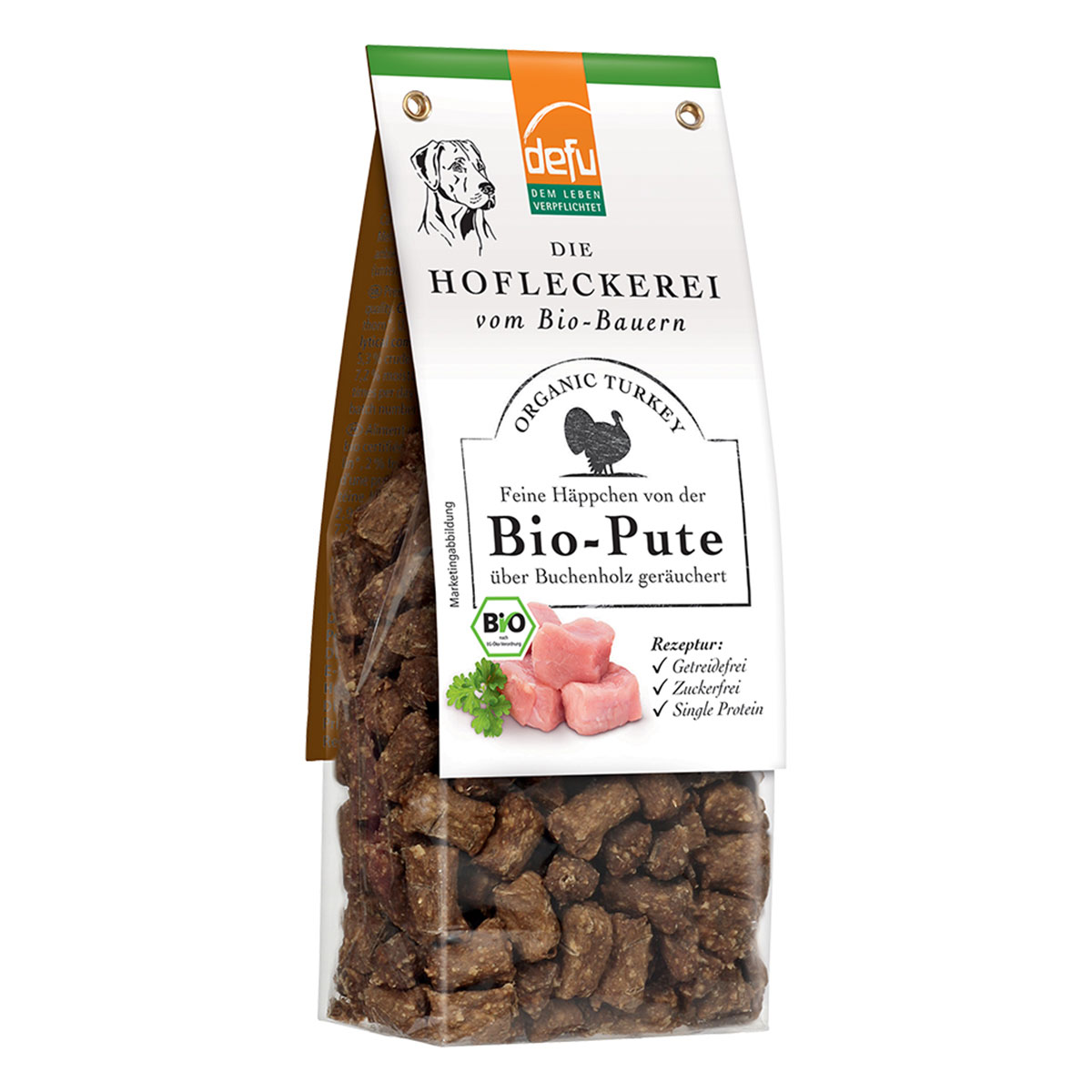 Defu Hofleckerei - Feine Häppchen von der Bio-Pute 2x125g