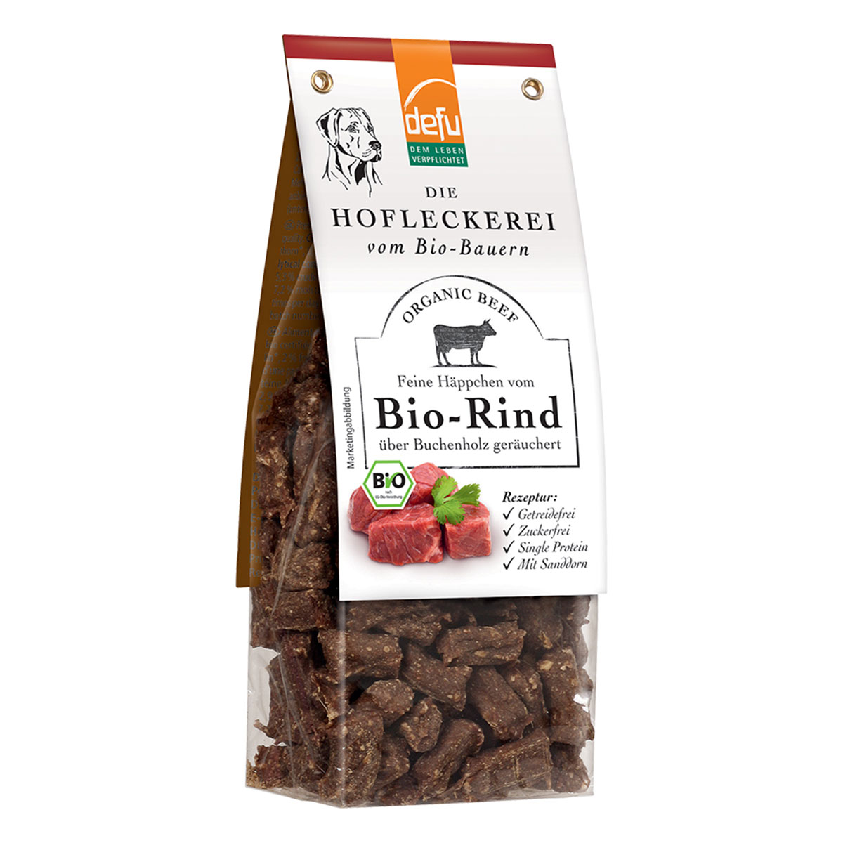 Defu Hofleckerei - Feine Häppchen vom Bio-Rind 125g