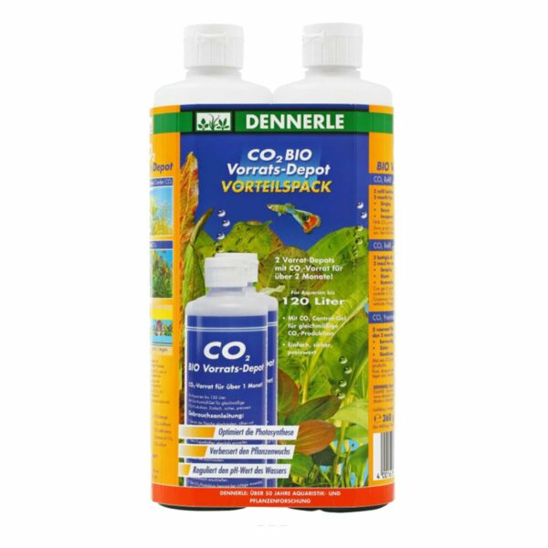 Dennerle Bio-Line CO2 Vorrats-Depot Sparpack 2 Stk