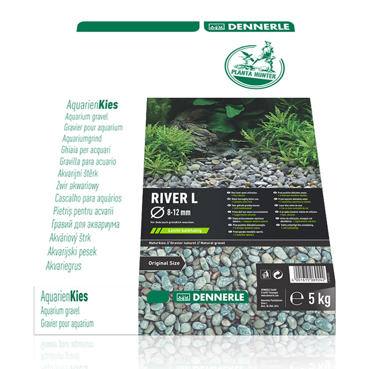 Dennerle Naturkies Plantahunter River 5kg L