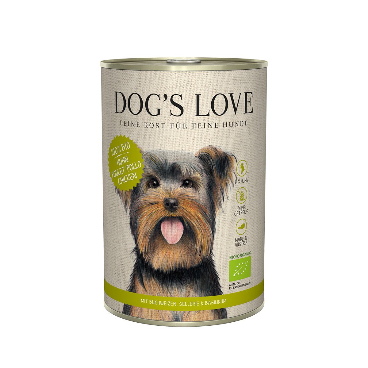 Dog's Love Bio Huhn mit Buchweizen