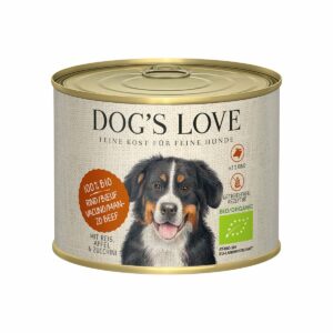 Dog's Love Bio Rind mit Reis