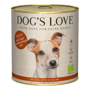 Dog's Love Bio Rind mit Reis