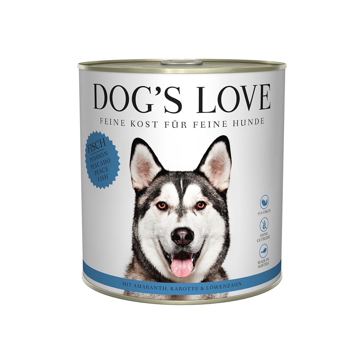 Dog's Love Classic Fisch mit Amaranth