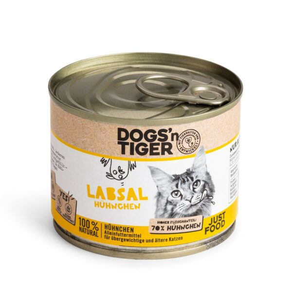 Dogs'n Tiger Labsal Senior Nassfutter Huhn 6x200g