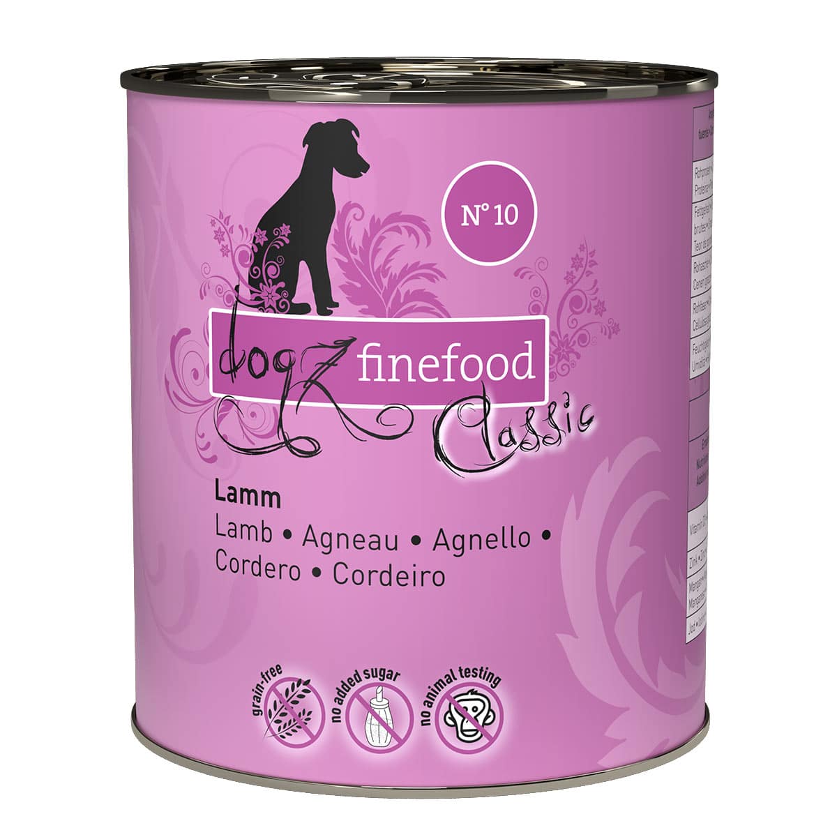 dogz finefood No. 10 Lamm 12x800g