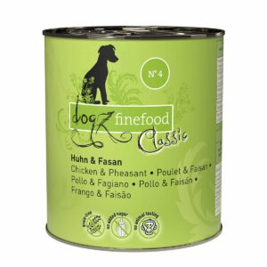 dogz finefood No. 04 Huhn & Fasan 12x800g