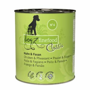 dogz finefood No. 04 Huhn & Fasan 6x800g