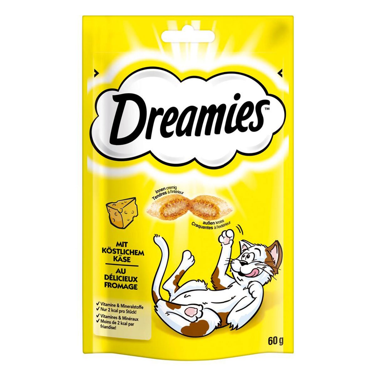Dreamies Katzensnack mit Käse 60g