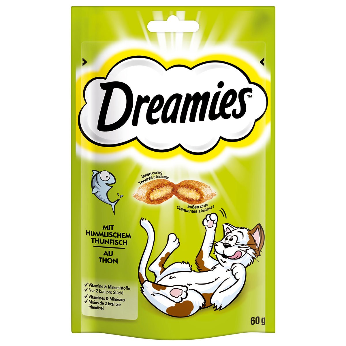 Dreamies Katzensnack mit Thunfisch 3x60g