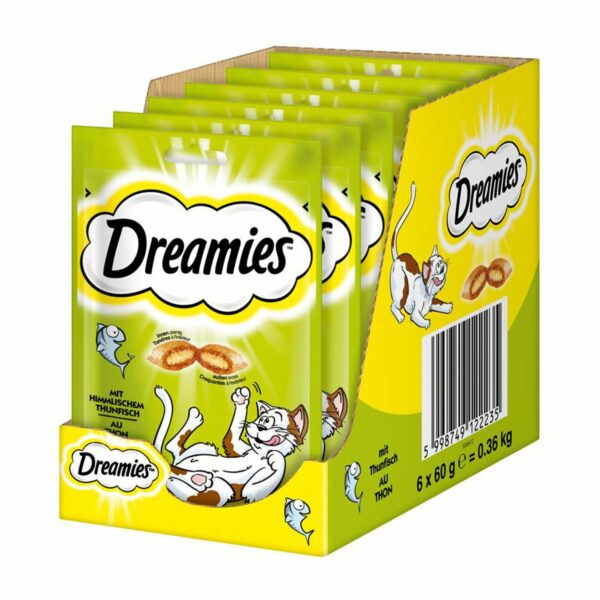 Dreamies Katzensnack mit Thunfisch 6x60g