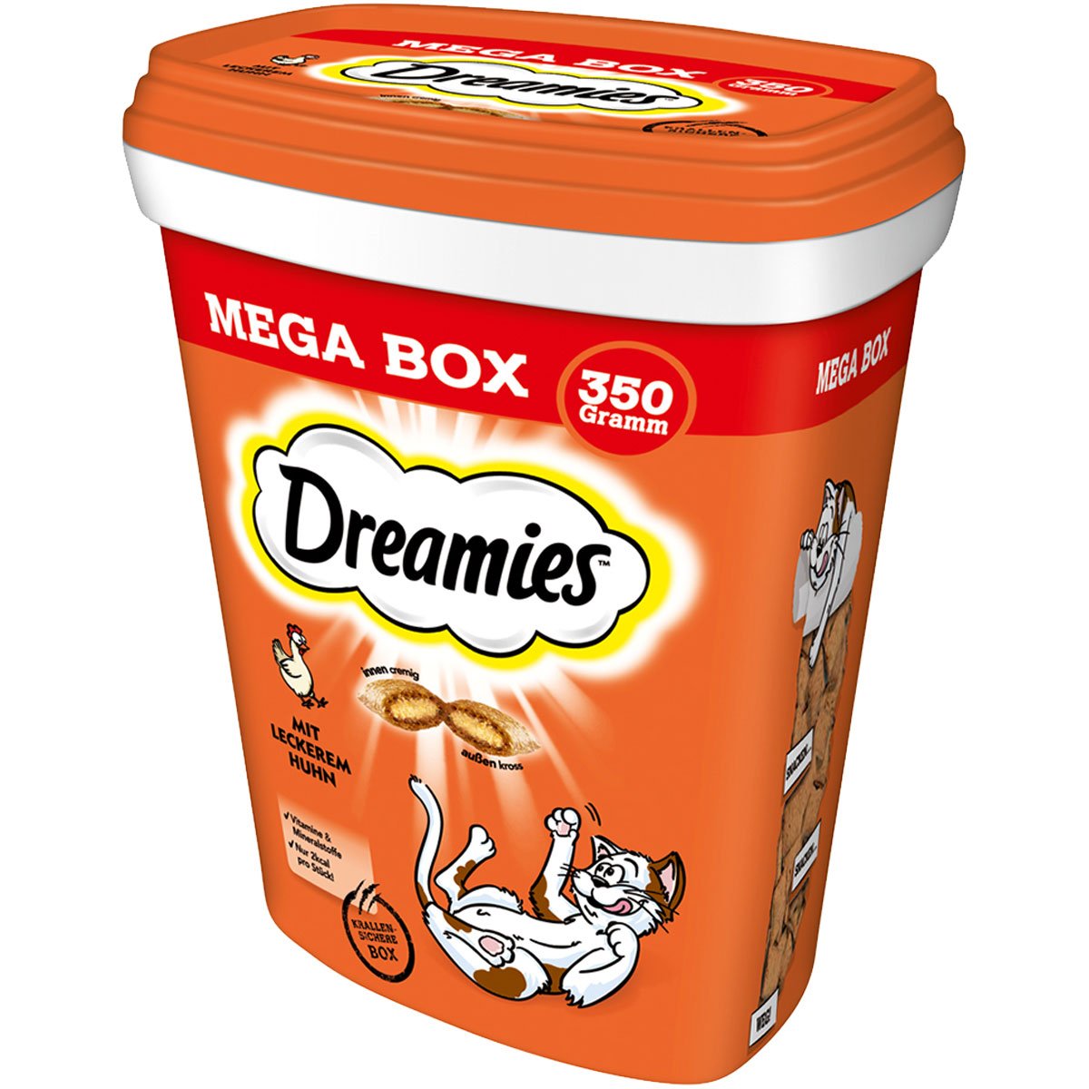 Dreamies Tub mit Huhn 350g