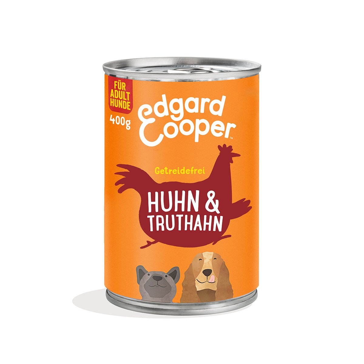 Edgard&Cooper Adult Huhn & Truthahn 6x400g