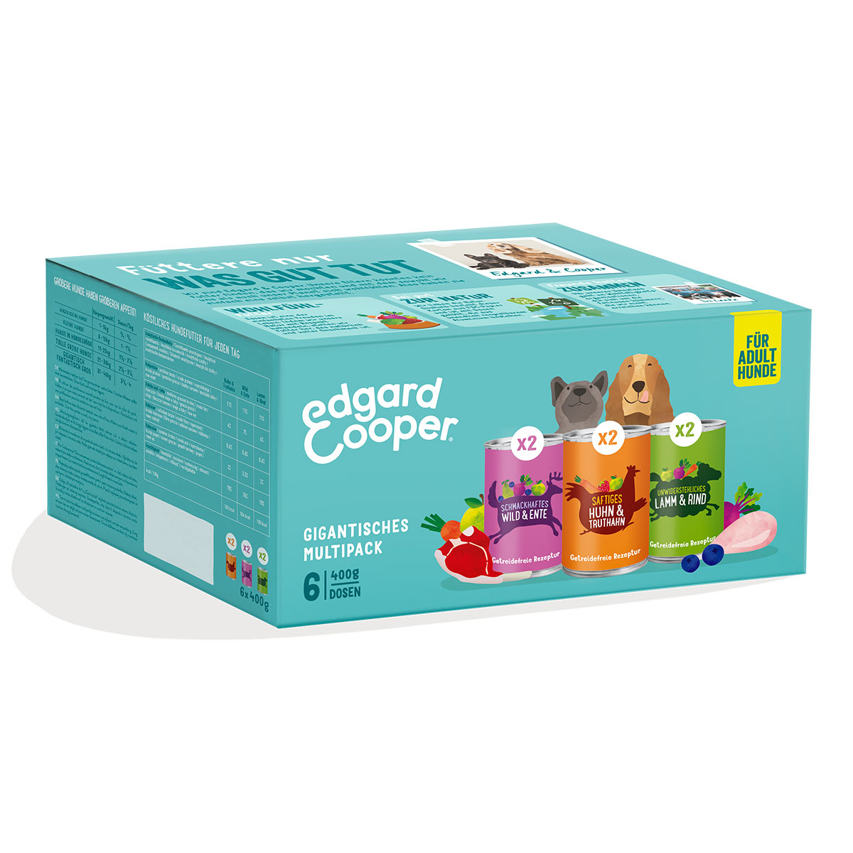 Edgard&Cooper Adult Multipack 6x400g