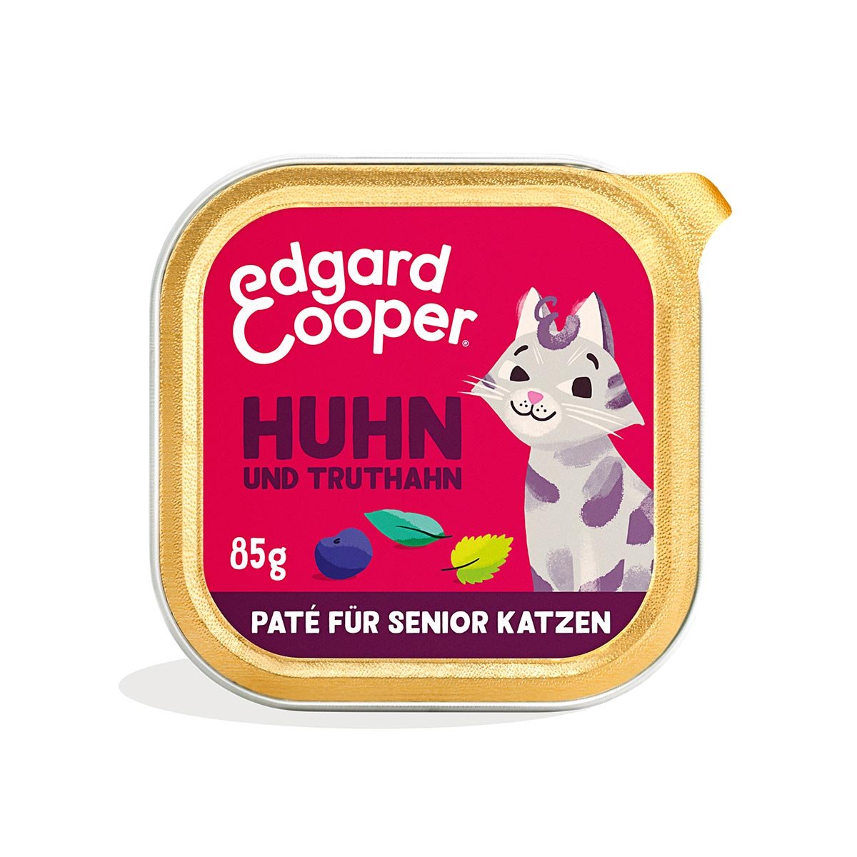 Edgard & Cooper Paté Senior Huhn und Truthahn 8x85g