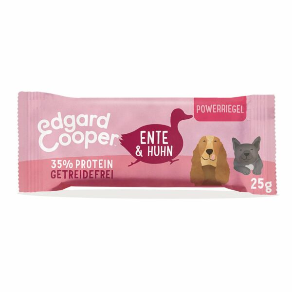 Edgard & Cooper Powerriegel Ente & Huhn 3x25g