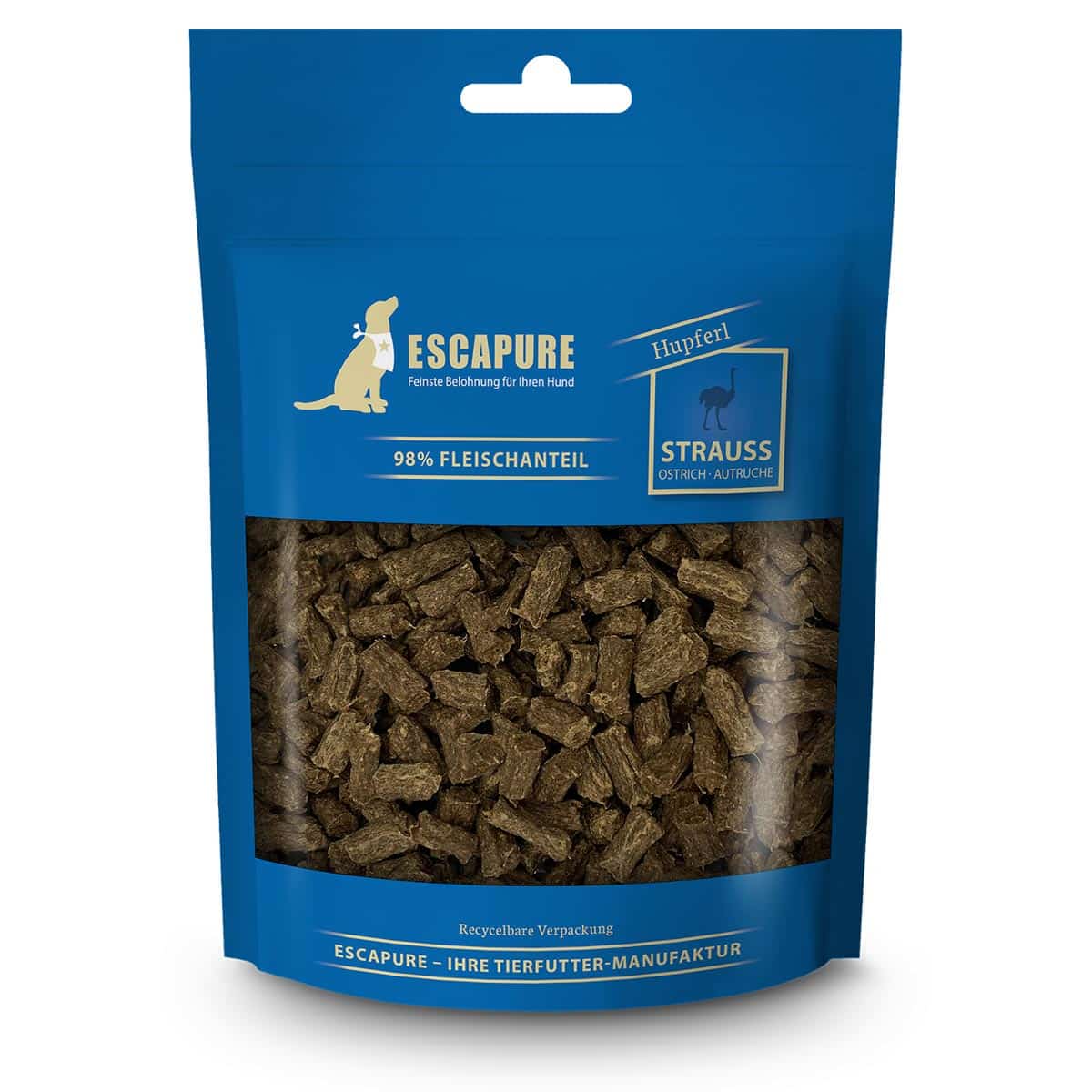 ESCAPURE Straussen Hupferl 150g