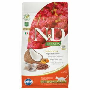 N&D Cat Quinoa Skin & Coat Herring 1