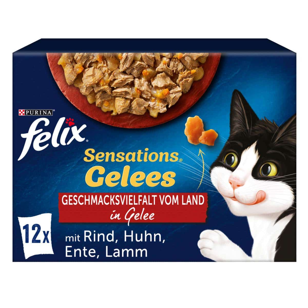 FELIX Sensations Gelees Geschmacksvielfalt vom Land 12x85g