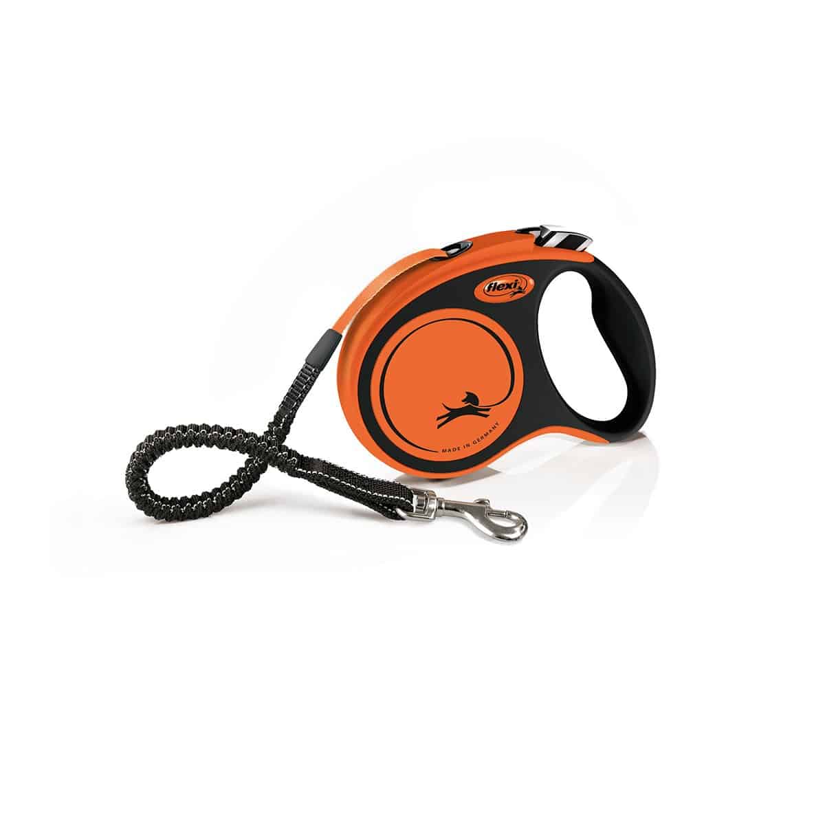 flexi XTREME Gurtleine schwarz/orange S 5m