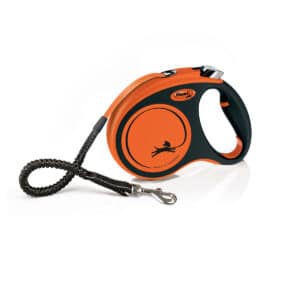 flexi XTREME Gurtleine schwarz/orange M 5m